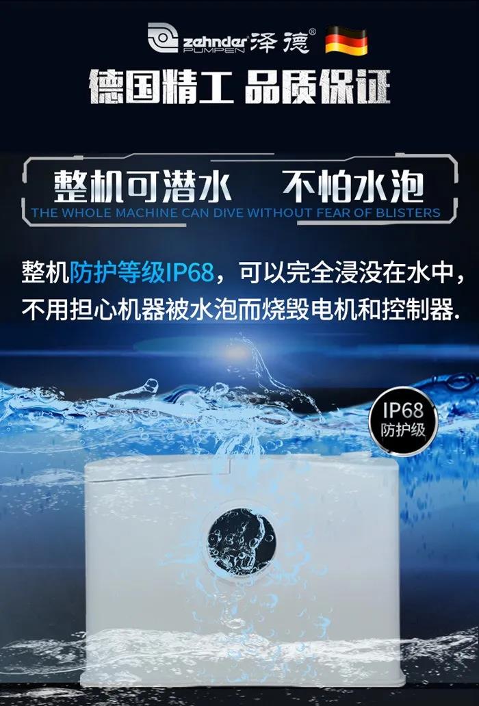 Gerios侧排式卫生间污水提升器